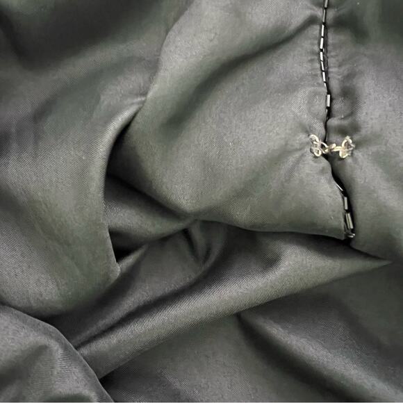 Vintage Scala Silk Beaded Sequin Floral Jacket Size Large NWT - Picture 12 of 14